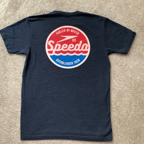 Speedo Other - Blue Speedo Logo Tee T Shirt Size Small